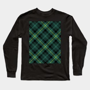 Gordon Fabric Plaid Tartan Scottish Long Sleeve T-Shirt